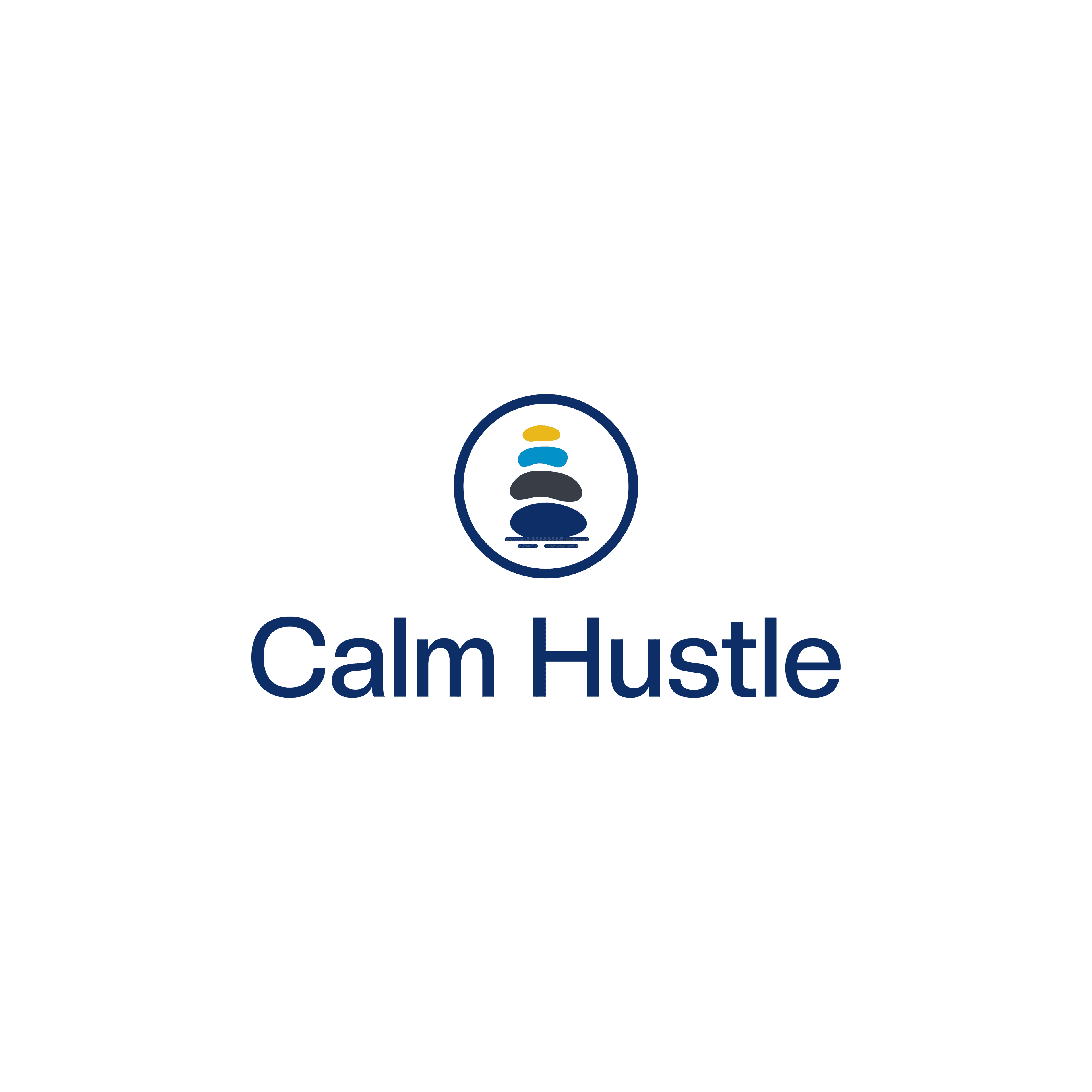 Calm Hustle — Logo & Branding by Web Innoventix