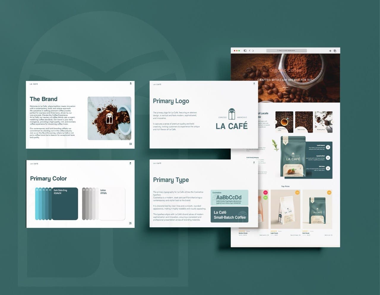 La Café — Brand Starter Pack by Web Innoventix