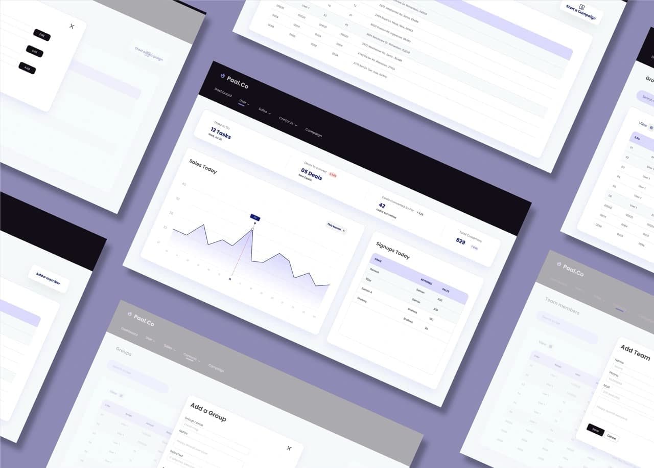 Paal.co — UI/UX by Web Innoventix
