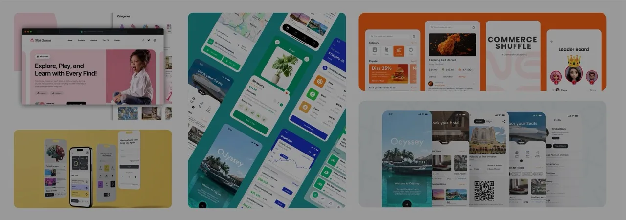 Web Innoventix UI/UX design portfolio