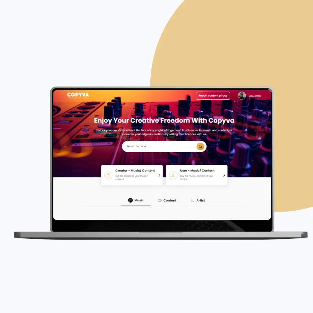 Copyva - Licensing Platform — project image 1