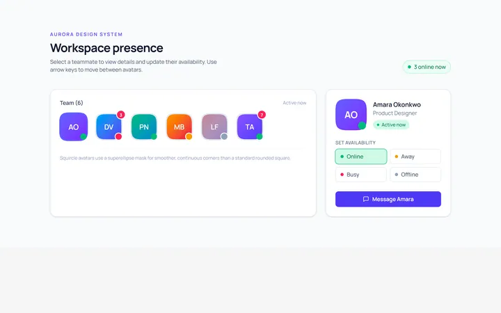 Squircle Avatar