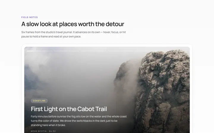 Autoplay Carousel
