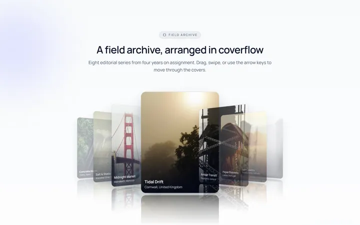 Coverflow Carousel