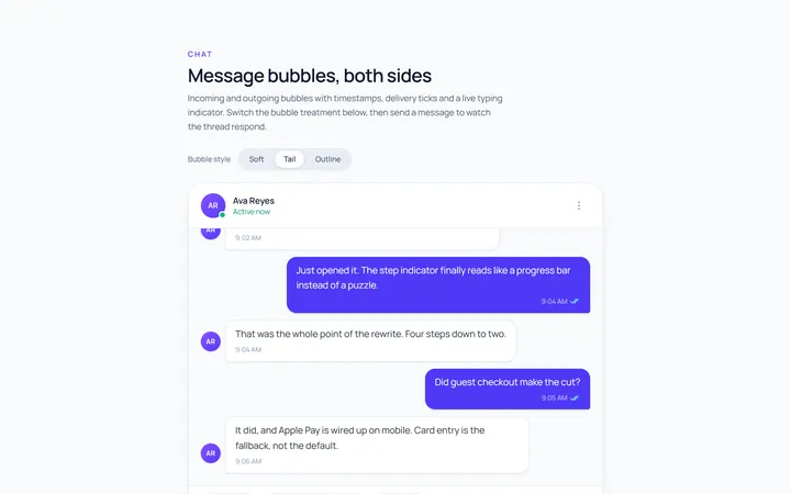 Chat Bubbles