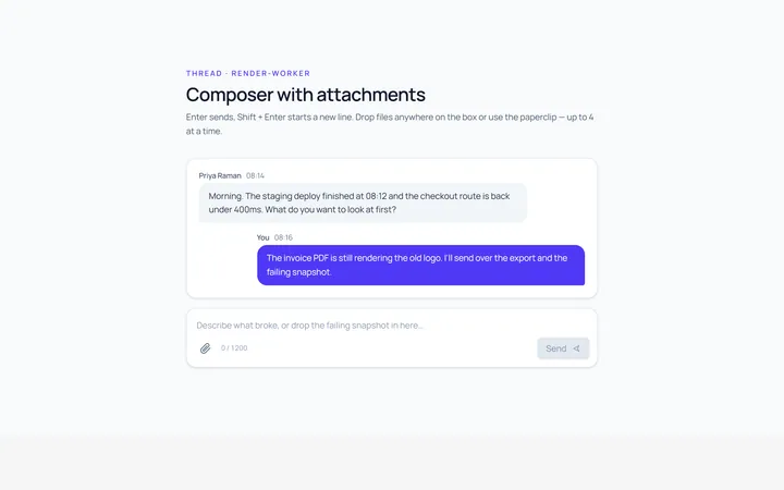 Chat Input