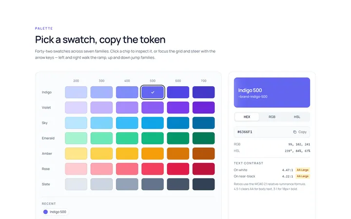 Colour Swatch Picker