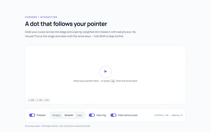 Dot Follow Cursor
