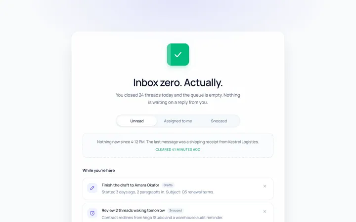 Empty Inbox