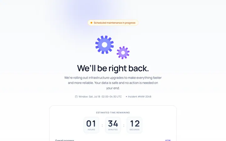 Error Maintenance