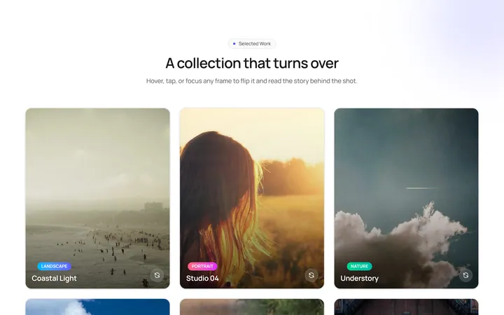 Flip Cards Gallery