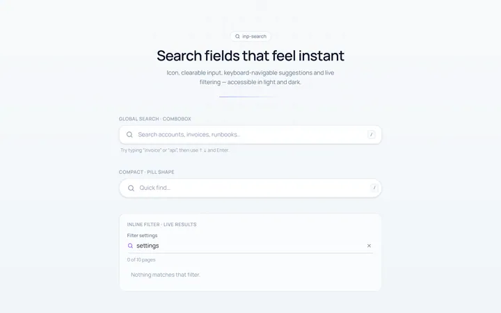 Search Input