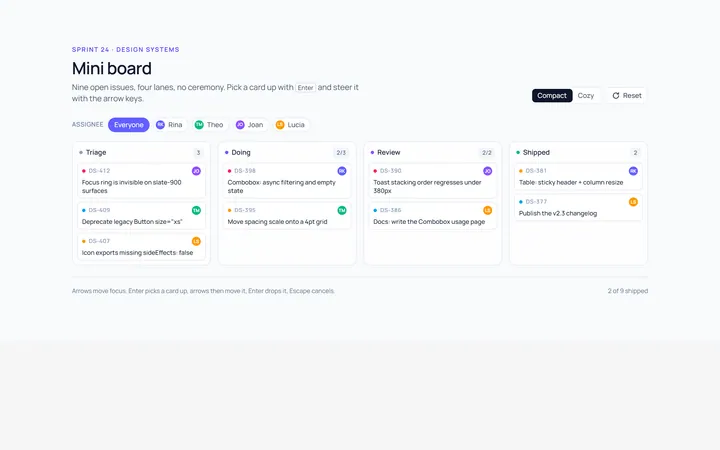 Kanban Compact
