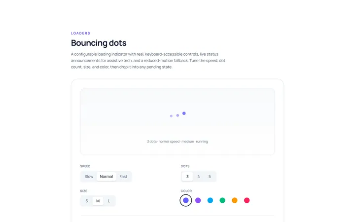 Dots Loader