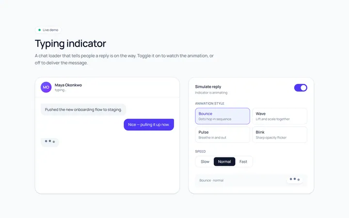 Typing Loader