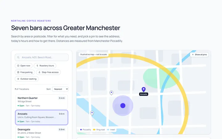 Map Store Locator