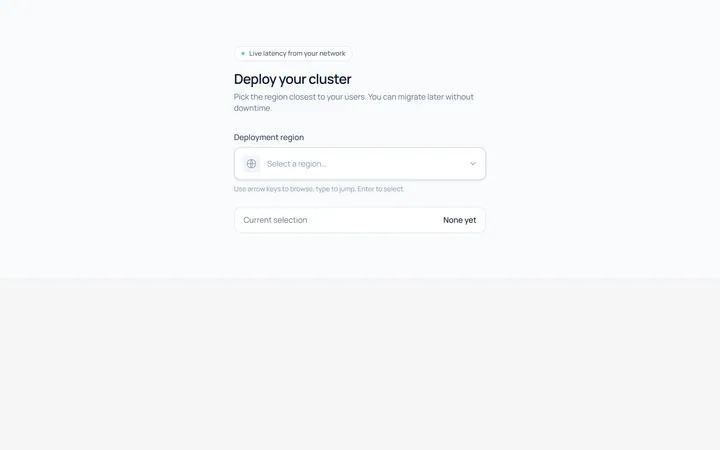 Select Menu