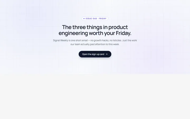 Modal Newsletter