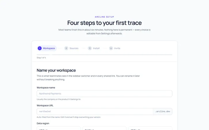 Onboarding Setup Wizard
