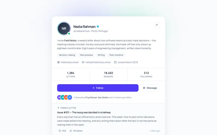 Profile Social