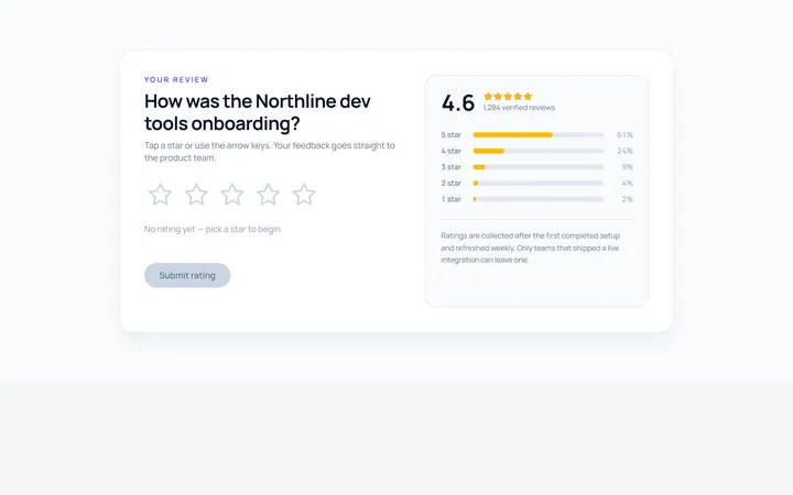 Stars Rating