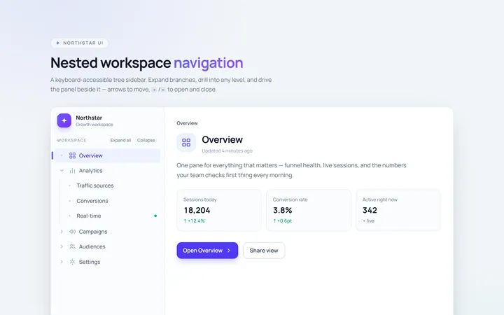 Nested Sidebar
