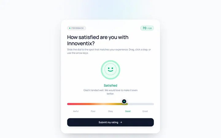 Rating Slider