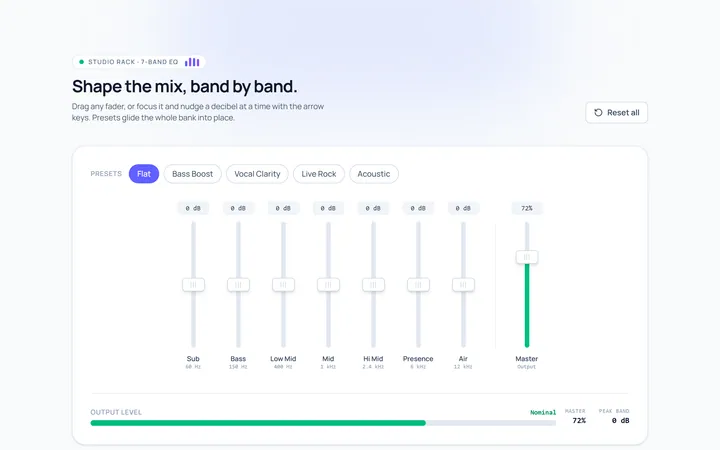 Vertical Slider