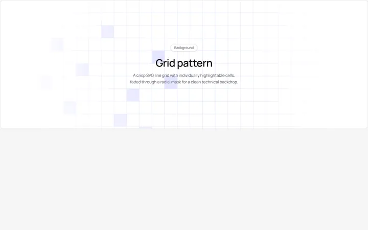 Grid Pattern Background