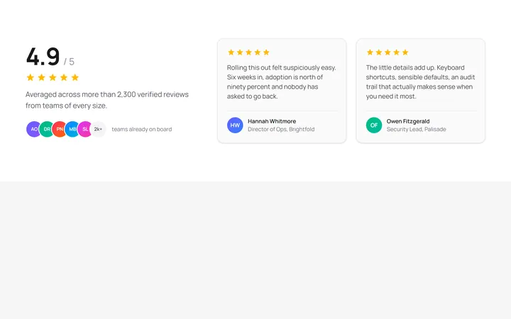 Aggregate Rating Spotlight