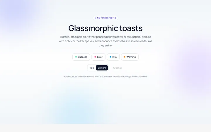 Glass Toast