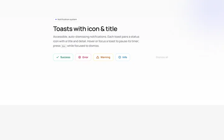 Icon Toast