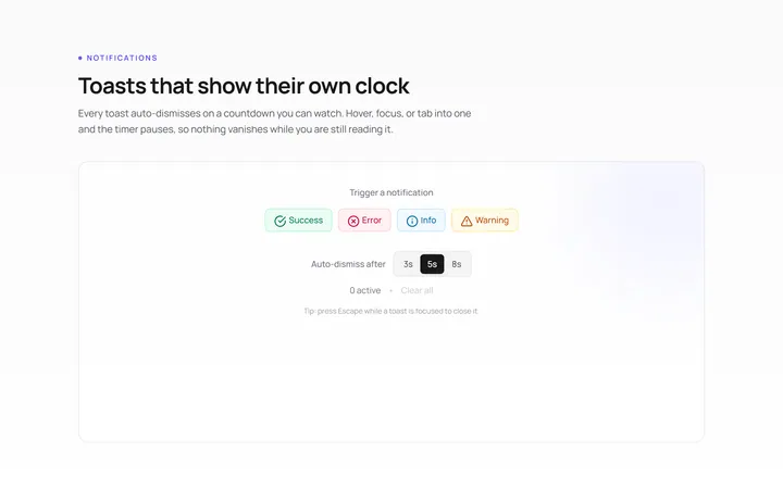 Progress Toast