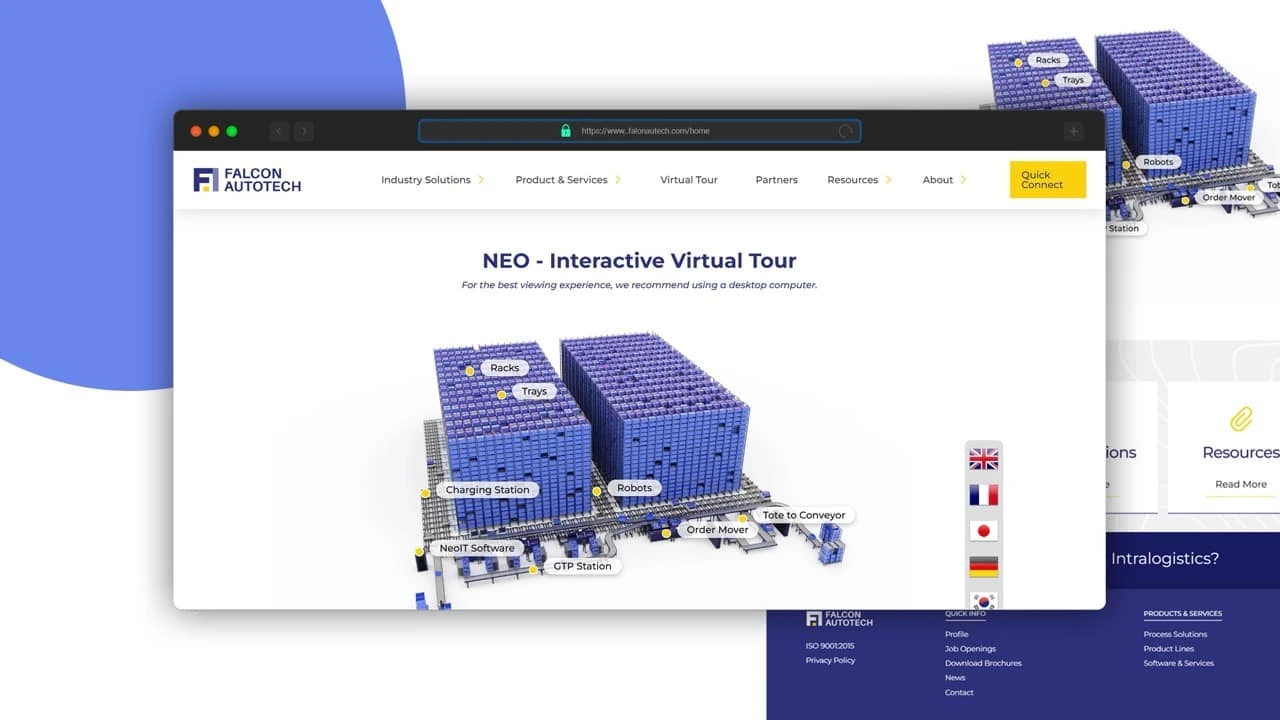 Falcon Autotech Virtual Tour