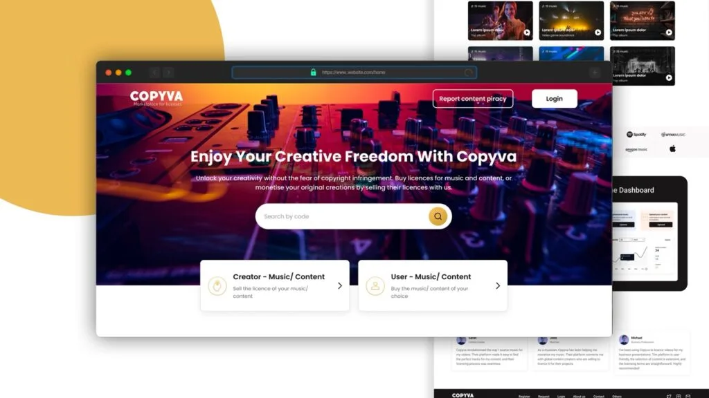 Copyva - Licensing Platform