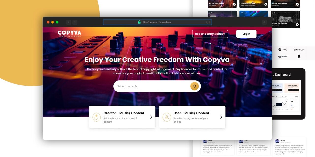 Copyva - Licensing Platform