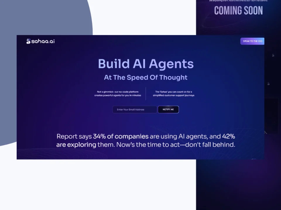 Sahaa.ai - Agentic Builder