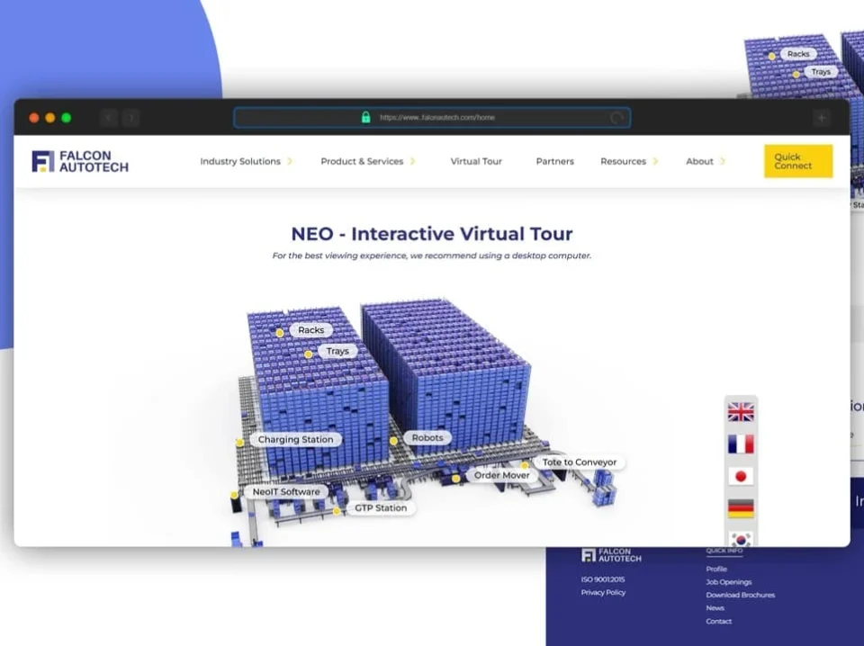 Falcon Autotech - Warehouse Automation