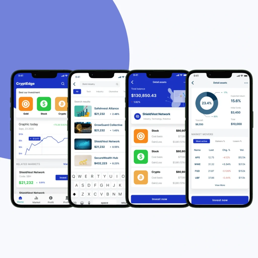 Cryptedge - Screens 2