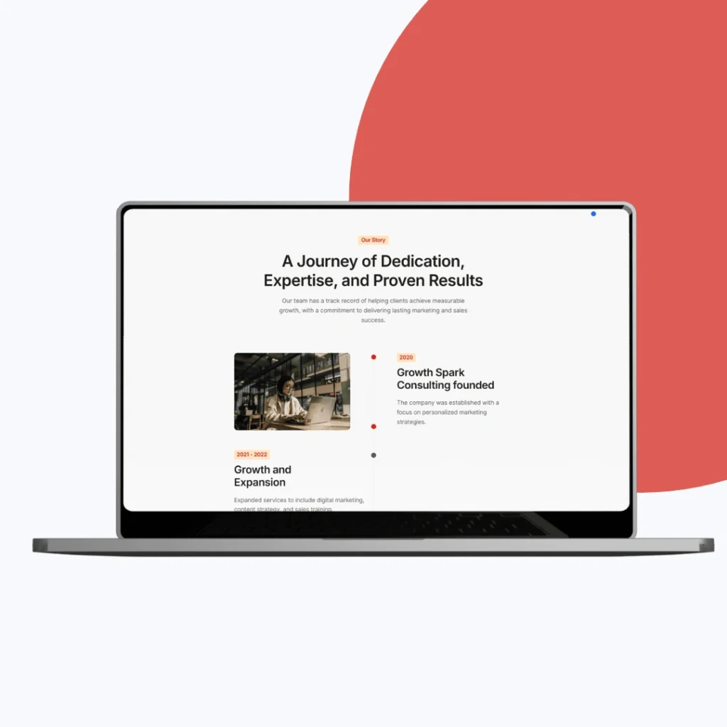 Growth Spark - About Section