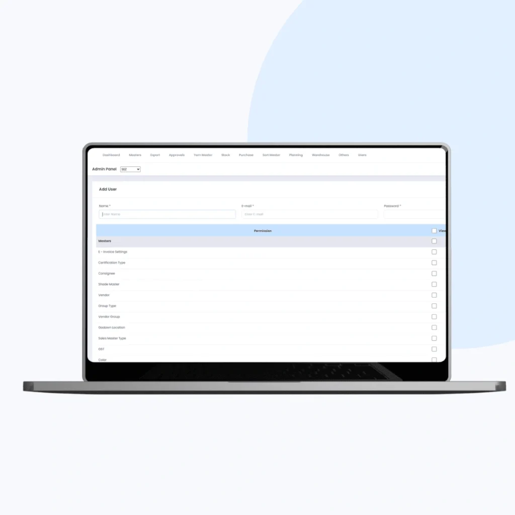 HST - user page