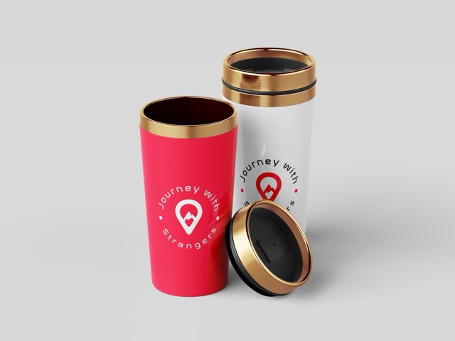 Journey with strangers - Mockup 4