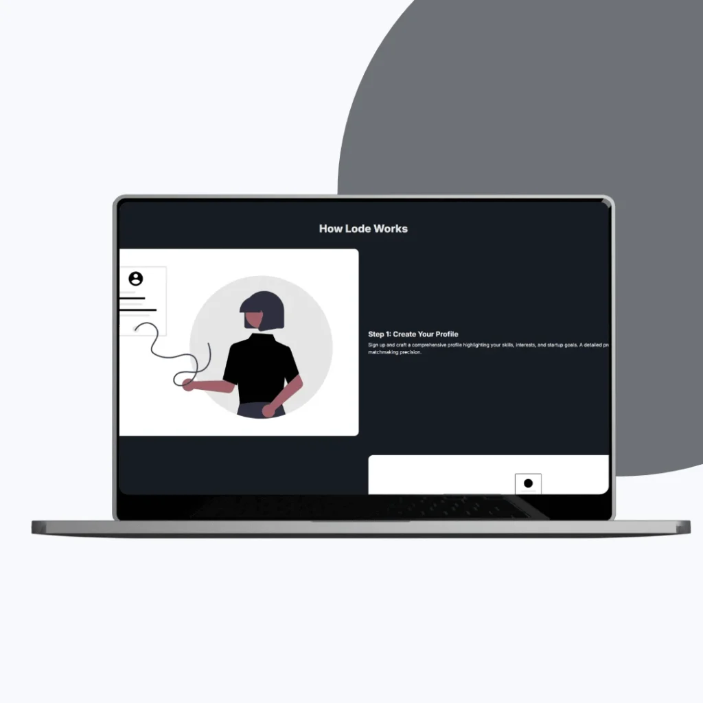 Lode - progress section