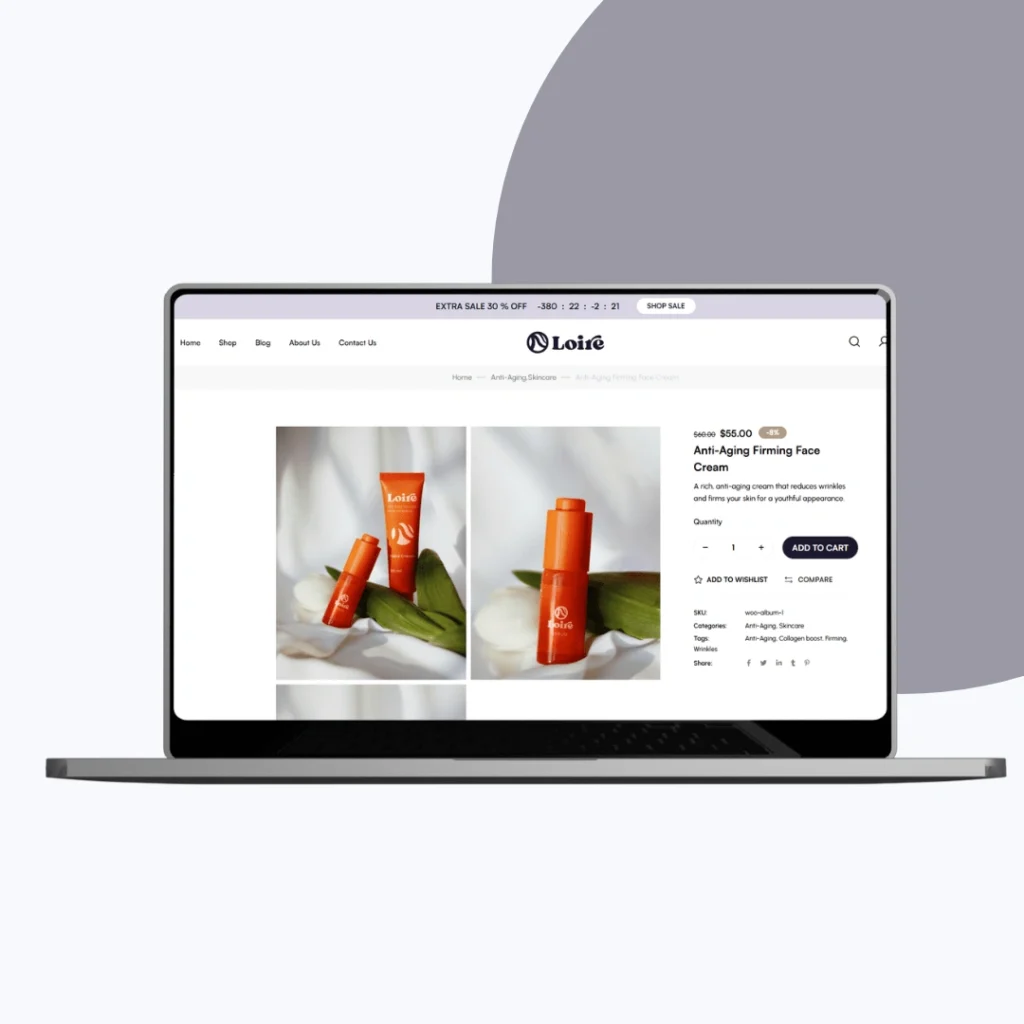 Loire - Shop page