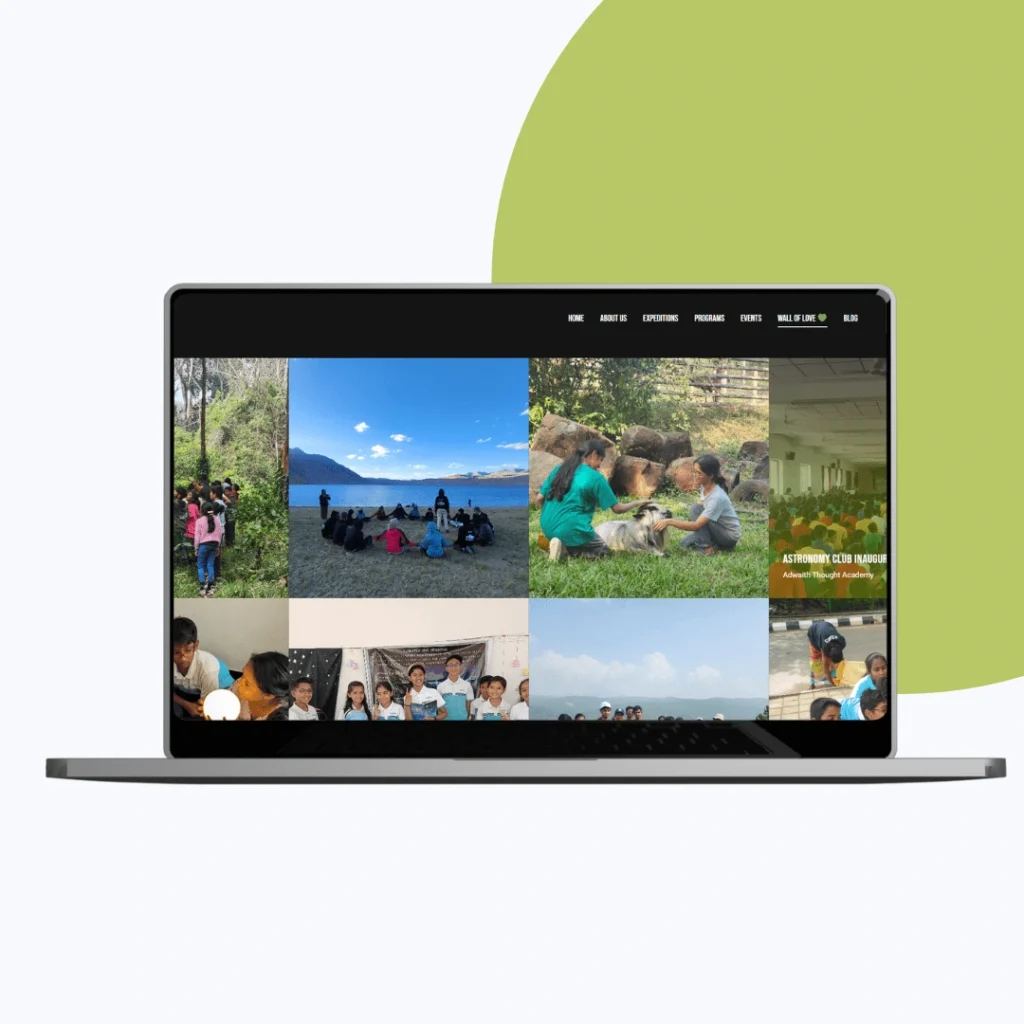 Mango Education - wall of love page