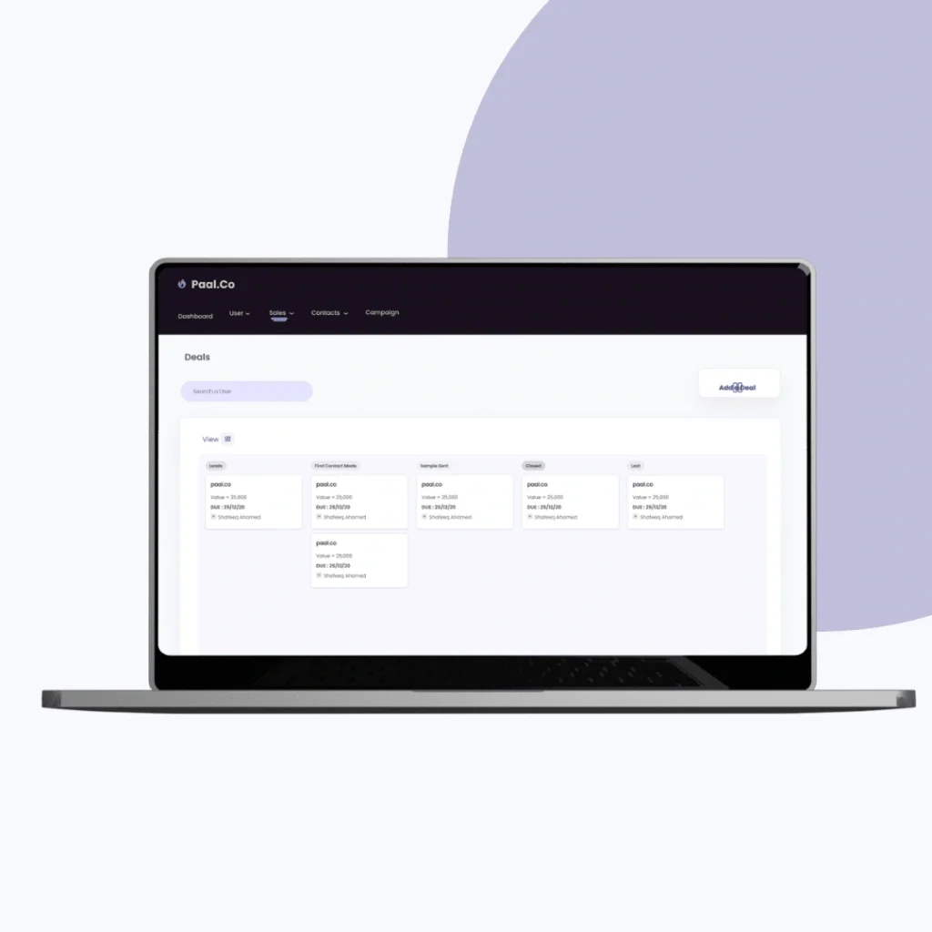 Paal.co - Deals Section