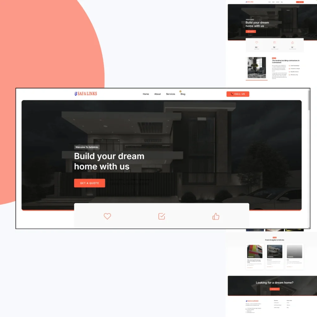 Safalinks - Home page