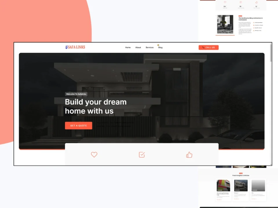 Safalinks - Home page