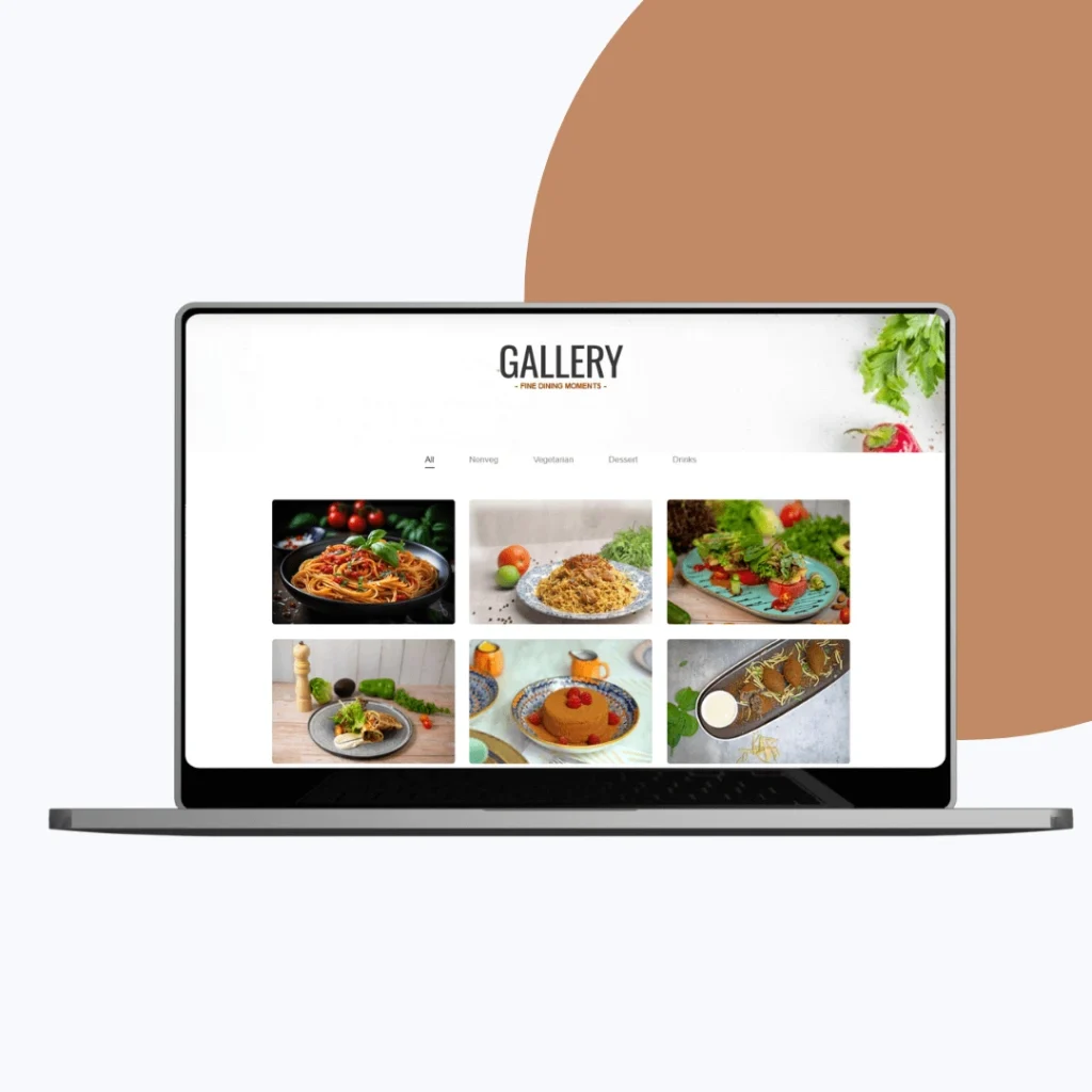 Tastemosaic - gallery section