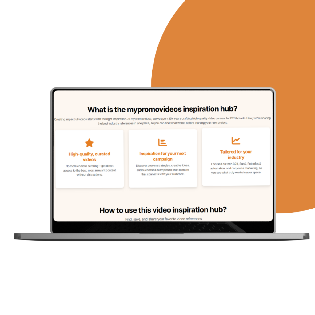 mypromovideos - features section